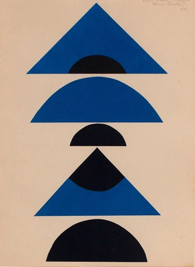 Forma Emblemática para Objeto - XI (Poema Visual) [Emblematic Shape for Object - XI (Visual Poem)], 1984